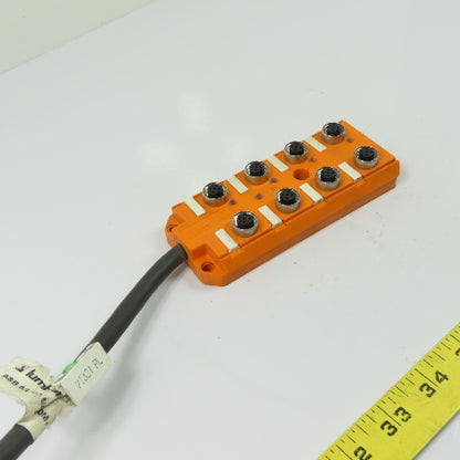 Lumberg ASB 8/LED 5/4-14 8-Port Distribution Junction Box Block