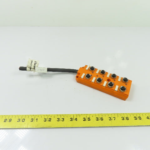 Lumberg ASB 8/LED 5/4-14 8-Port Distribution Junction Box Block