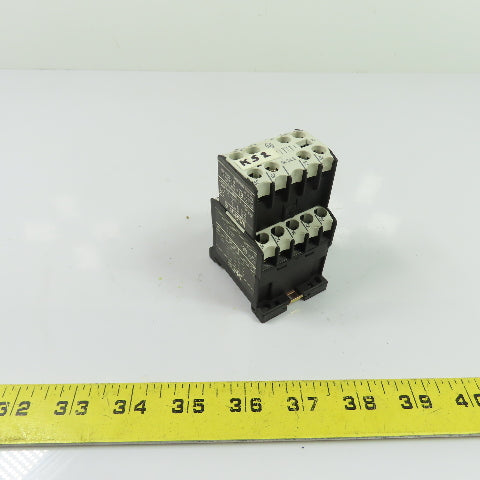 Klöckner Moeller DIL ER-40 Contactor 230/240V Coil 10A w/ 04 DIL E Relay