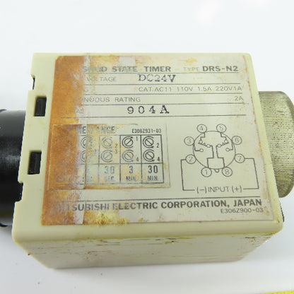 Mitsubishi DRS-N2 Solid State Timer 24VDC