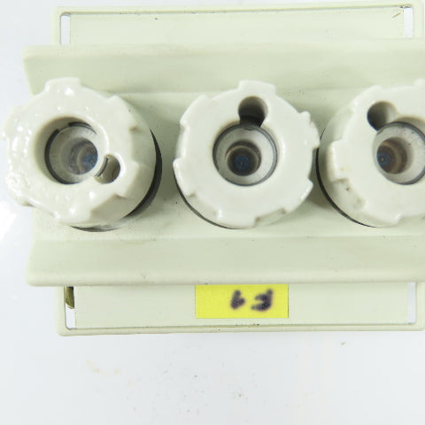 02/3-320.116 3-Pole D02 Neozed Fuse Base