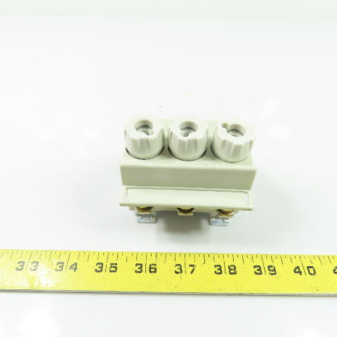02/3-320.116 3-Pole D02 Neozed Fuse Base
