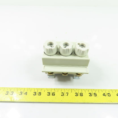 02/3-320.116 3-Pole D02 Neozed Fuse Base