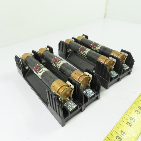 Bussmann R60030-2PR 600V 30A 2-Pole Class R Fuse Block Lot Of 2