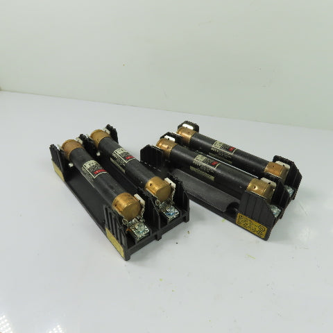 Bussmann R60030-2PR 600V 30A 2-Pole Class R Fuse Block Lot Of 2
