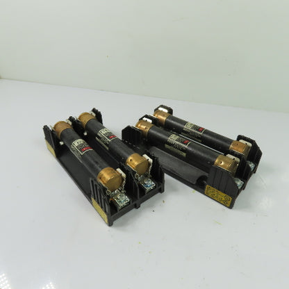 Bussmann R60030-2PR 600V 30A 2-Pole Class R Fuse Block Lot Of 2