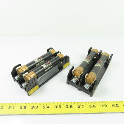 Bussmann R60030-2PR 600V 30A 2-Pole Class R Fuse Block Lot Of 2
