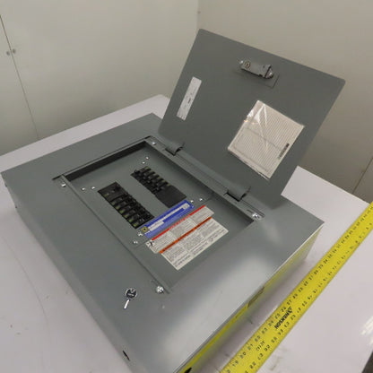Square D NQ418L1C NQ Panelboard 100A Max 240V W/ Circuit Breakers