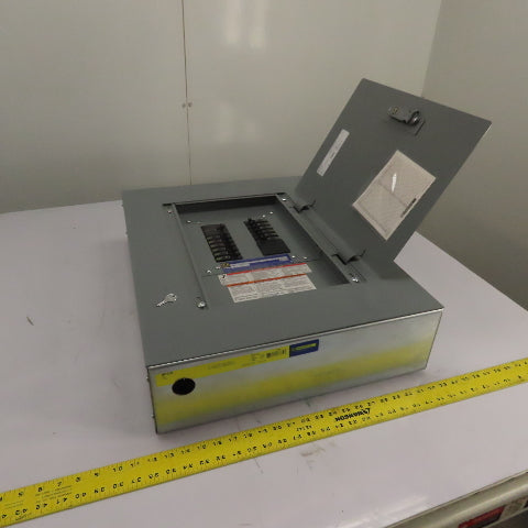 Square D NQ418L1C NQ Panelboard 100A Max 240V W/ Circuit Breakers