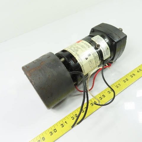 Dayton 6Z078 AC Gearmotor 49:1 Ratio 32.7RPM 115V 1Ph W/ Magnetic Disc Brake