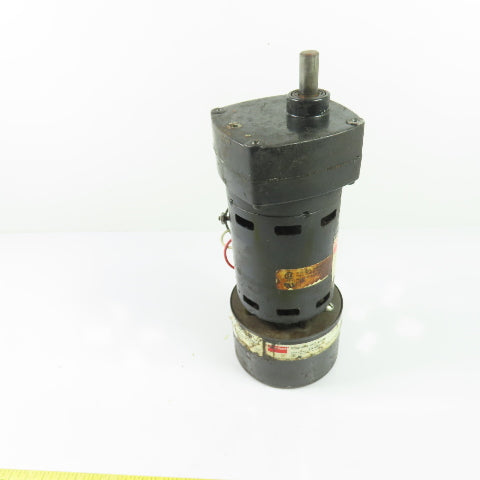 Dayton 6Z078 AC Gearmotor 49:1 Ratio 32.7RPM 115V 1Ph W/ Magnetic Disc Brake