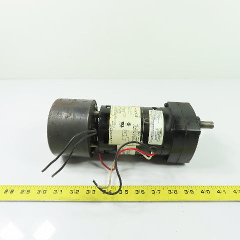 Dayton 6Z078 AC Gearmotor 49:1 Ratio 32.7RPM 115V 1Ph W/ Magnetic Disc Brake