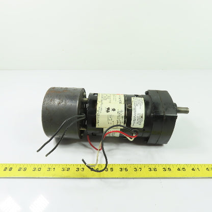 Dayton 6Z078 AC Gearmotor 49:1 Ratio 32.7RPM 115V 1Ph W/ Magnetic Disc Brake