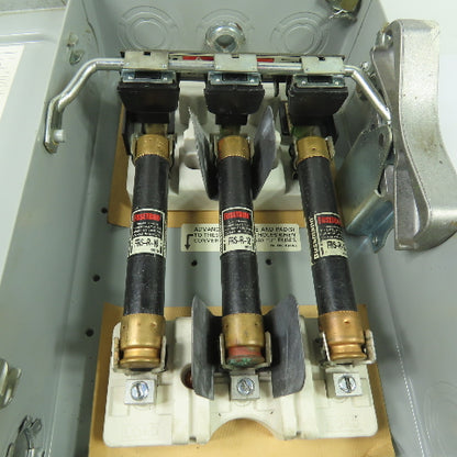 Siemens F351 30A 3-Pole Fusible Heavy Duty Safety Disconnect Switch 600V