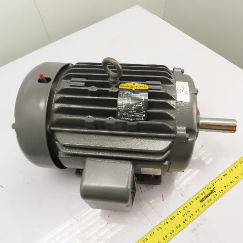 Baldor M1711T Two Speed Electric Motor 15/7.5HP 460V 1760/875RPM 256T TEFC