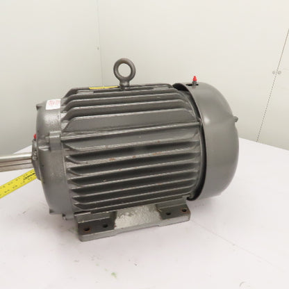 Baldor M1711T Two Speed Electric Motor 15/7.5HP 460V 1760/875RPM 256T TEFC