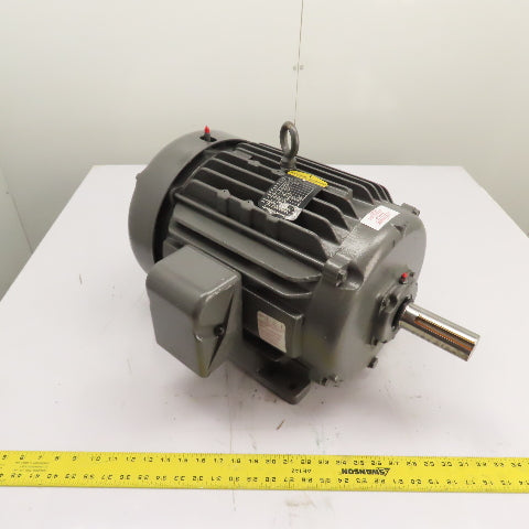 Baldor M1711T Two Speed Electric Motor 15/7.5HP 460V 1760/875RPM 256T TEFC