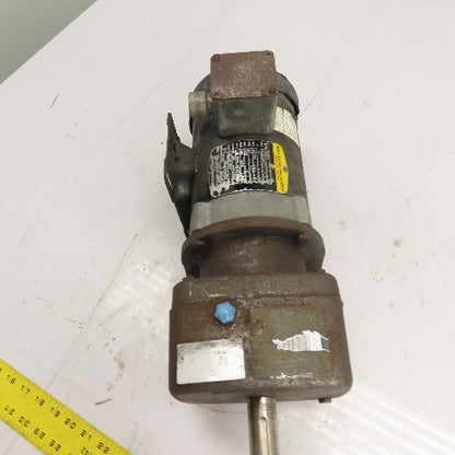 Dayton 2Z935 19:1 Ratio 1/2HP Gear Motor 1725RPM 230/460V 3Ph 91RPM Output