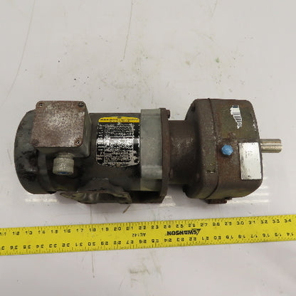 Dayton 2Z935 19:1 Ratio 1/2HP Gear Motor 1725RPM 230/460V 3Ph 91RPM Output
