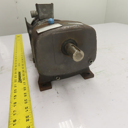 Dayton 2Z935 19:1 Ratio 1/2HP Gear Motor 1725RPM 230/460V 3Ph 91RPM Output