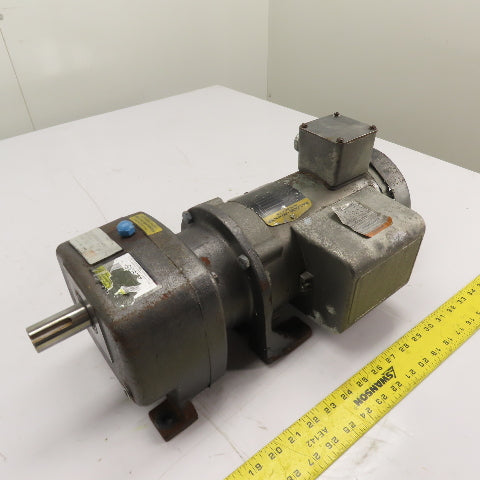 Dayton 2Z935 19:1 Ratio 0.75HP Gear Motor 1725RPM 115/230V 1Ph 91RPM Output