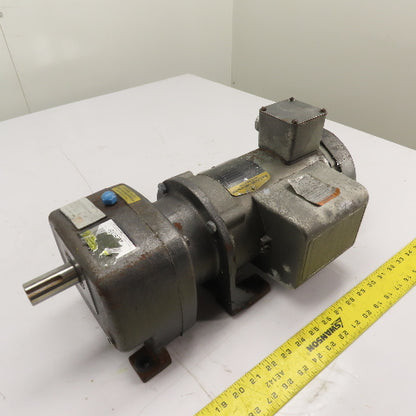Dayton 2Z935 19:1 Ratio 0.75HP Gear Motor 1725RPM 115/230V 1Ph 91RPM Output