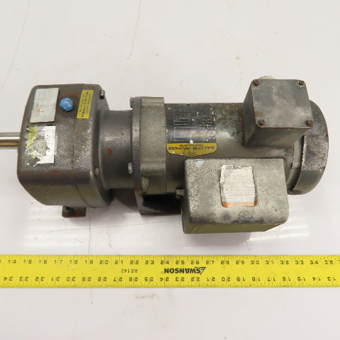 Dayton 2Z935 19:1 Ratio 0.75HP Gear Motor 1725RPM 115/230V 1Ph 91RPM Output