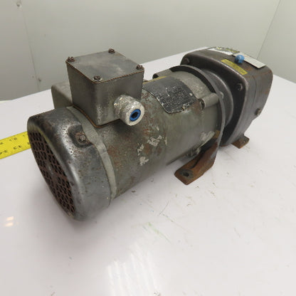 Dayton 2Z935 19:1 Ratio 0.75HP Gear Motor 1725RPM 115/230V 1Ph 91RPM Output