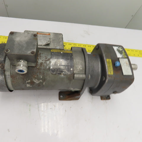 Dayton 2Z935 19:1 Ratio 0.75HP Gear Motor 1725RPM 115/230V 1Ph 91RPM Output
