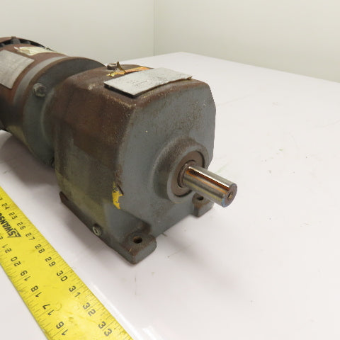 Dayton 2N916H 20:1 Ratio Gear Motor 1/2HP 208-220/440V 3Ph