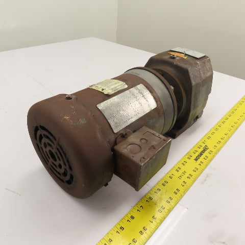 Dayton 2N916H 20:1 Ratio Gear Motor 1/2HP 208-220/440V 3Ph