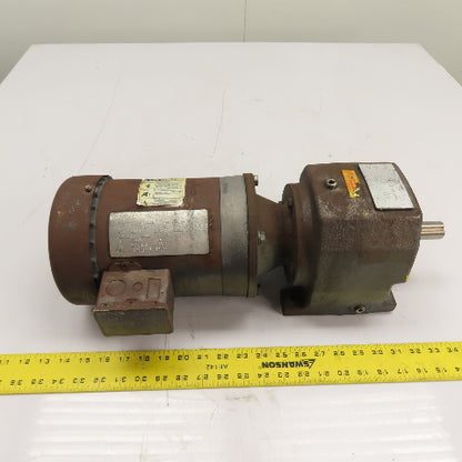 Dayton 2N916H 20:1 Ratio Gear Motor 1/2HP 208-220/440V 3Ph