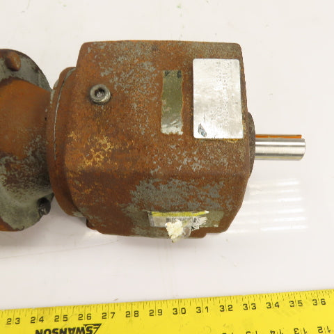 Boston Gear 1 1HP 20.548:1 Ratio Inline Gear Motor 230/460V 3Ph 56C Frame