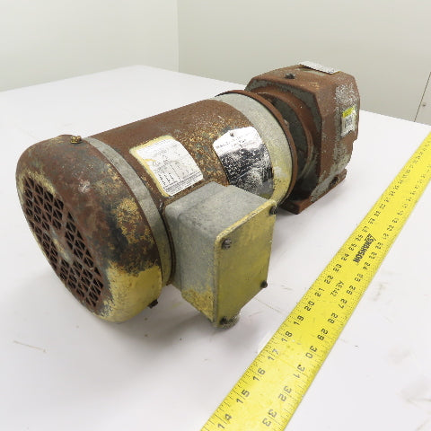 Boston Gear 1 1HP 20.548:1 Ratio Inline Gear Motor 230/460V 3Ph 56C Frame