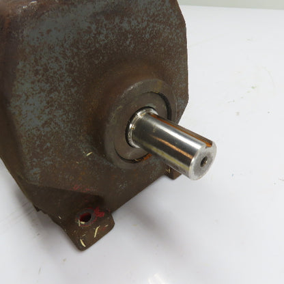 Boston Gear F842B-20S-B5 1HP 20:1 Ratio Inline Gear Motor 230/460V 3Ph 86RPM Out
