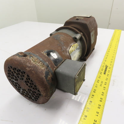 Boston Gear F842B-20S-B5 1HP 20:1 Ratio Inline Gear Motor 230/460V 3Ph 86RPM Out