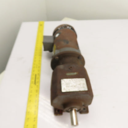 Boston Gear F842B-20S-B5 1HP 20:1 Ratio Inline Gear Motor 230/460V 3Ph 86RPM Out