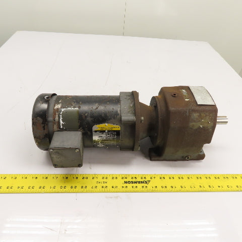 Boston Gear F842B-20S-B5 20:1 Ratio Inline Gear Motor 230/460V 1725RPM 3Ph 86RPM