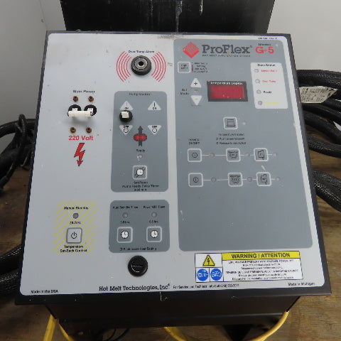Hot Melt Technologies ProFlex G-5 Adhesive Application Dispenser 220V 2-Gun
