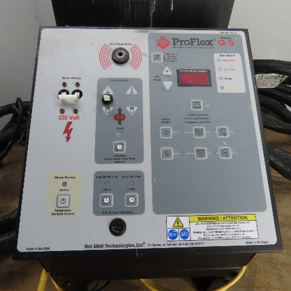 Hot Melt Technologies ProFlex G-5 Adhesive Application Dispenser 220V 2-Gun
