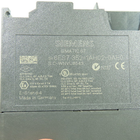 Siemens 6ES7 352-1AH02-0AE0 Simatic S7 FM352 Electronic Cam Module
