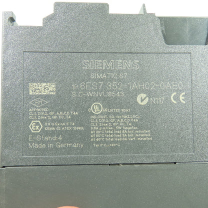 Siemens 6ES7 352-1AH02-0AE0 Simatic S7 FM352 Electronic Cam Module