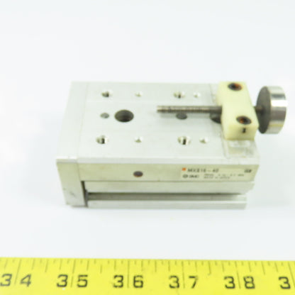 SMC MXS16-40 Guided Pneumatic Slide Table Cylinder 0.15-0.7 Mpa 40mm Stroke
