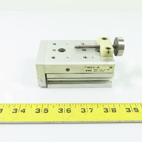 SMC MXS16-40 Guided Pneumatic Slide Table Cylinder 0.15-0.7 Mpa 40mm Stroke