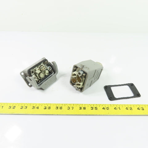 Harting Han Male & Female Connector Hood & Housing Set