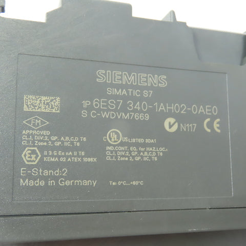 Siemens 6ES7 340-1AH02-0AE0 CP340 Simatic S7 Communication Processor Module