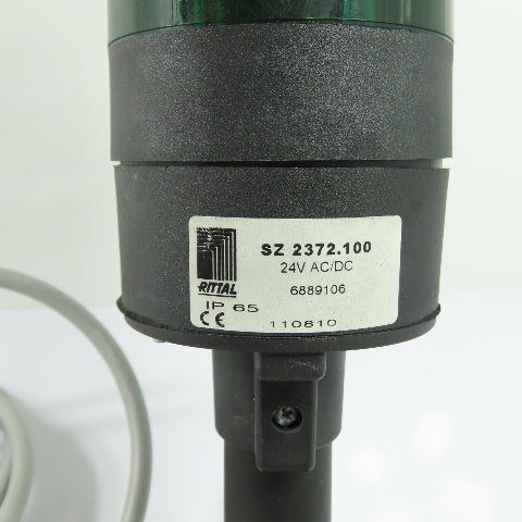 Rittal 6889106 SZ 2372.100 Signal Tower 3-Light Stack Light 24V Red Amber Green