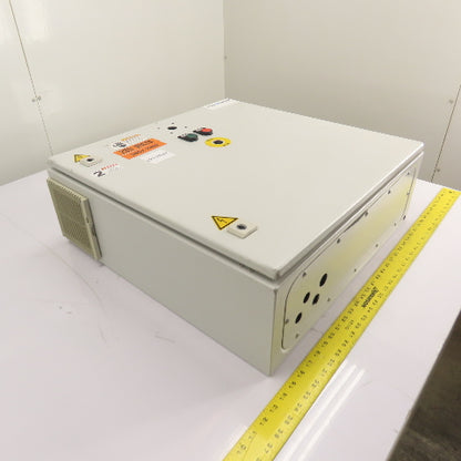 Rittal 1060500 Electrical Enclosure 600mm x 600mm x 210mm W/ Backplate