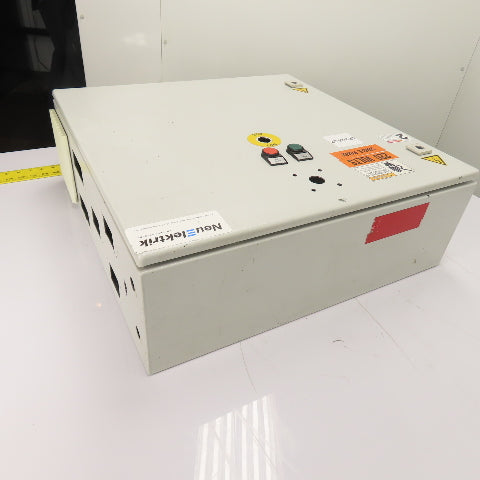 Rittal 1060500 Electrical Enclosure 600mm x 600mm x 210mm W/ Backplate