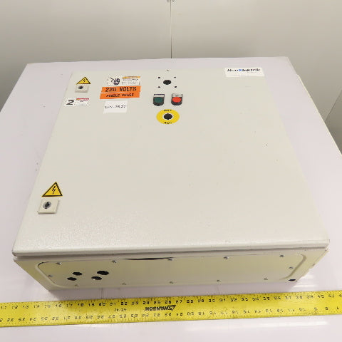 Rittal 1060500 Electrical Enclosure 600mm x 600mm x 210mm W/ Backplate